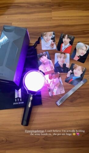 BTS OFFICIAL LIGHT STICK MAP OF THE SOUL SPECIAL EDITION [Pre-Order] photo review
