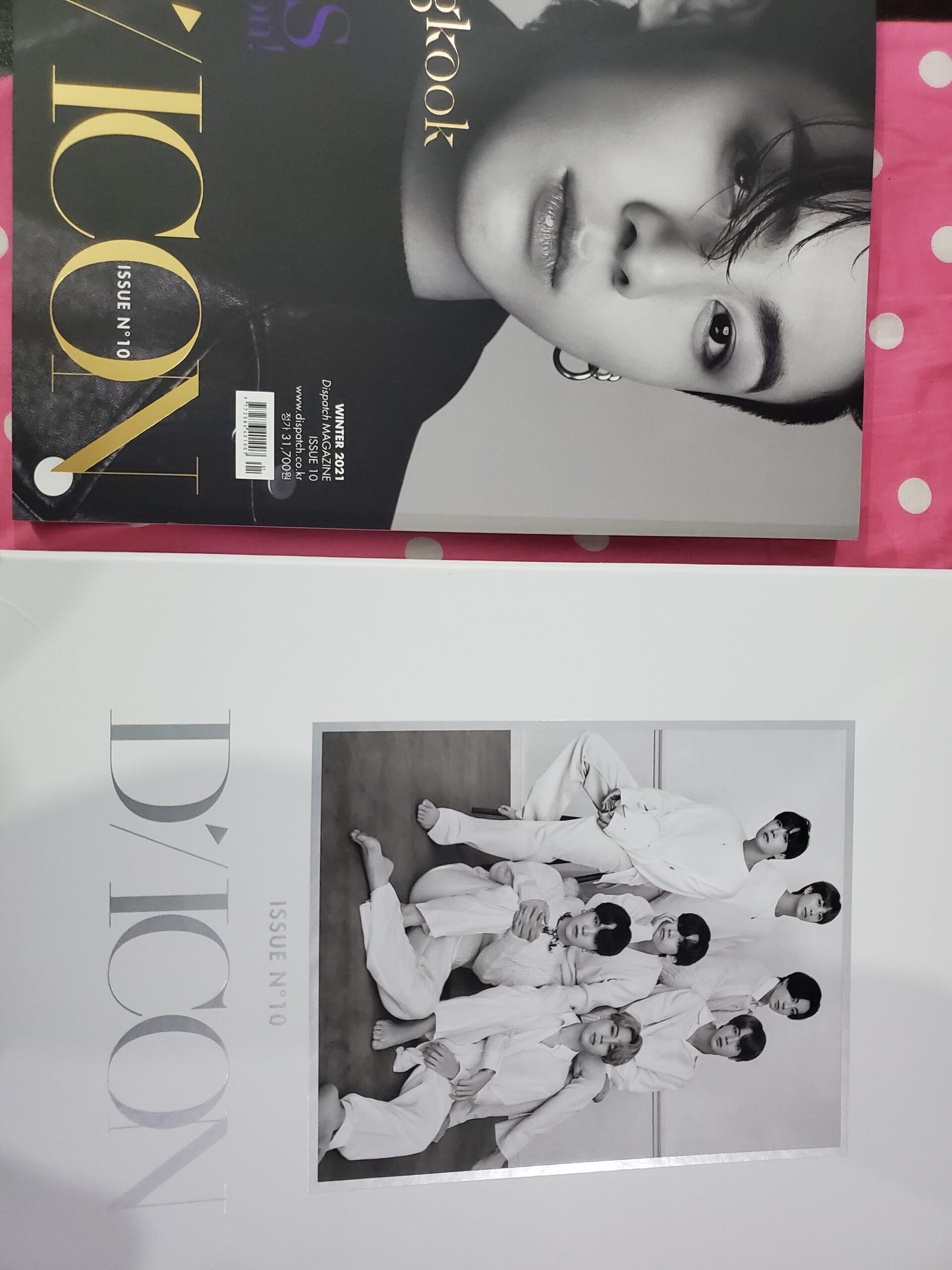 BTS DICON Magazines Vol.10 English Ver. photo review