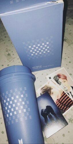 BTS POP-UP- Map Of The Soul- Tumbler Signature Blue photo review