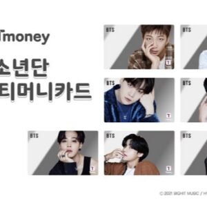 BTS X TMONEY Mirror Cards 2021