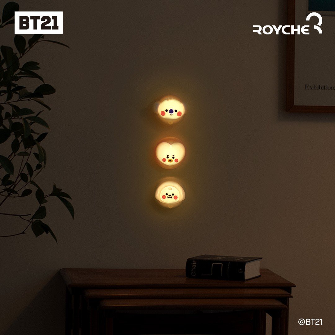BT21 X ROYCHE- BABY Sensor Mood Lamp - Image 3