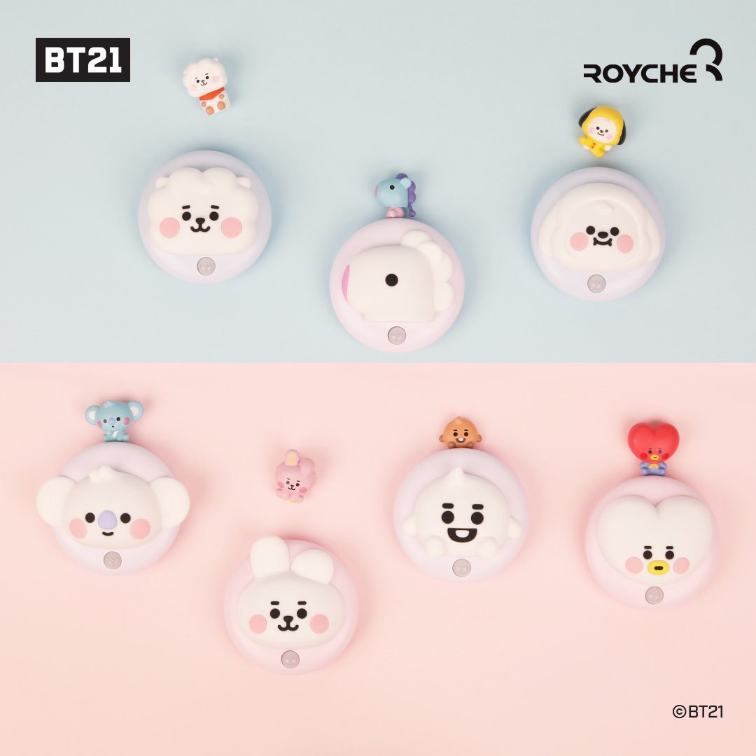 BT21 X ROYCHE- BABY Sensor Mood Lamp