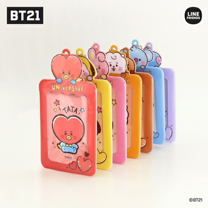 BT21-Baby Photocard Holder Keychain - Image 2