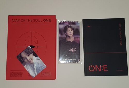 BTS MAP OF THE SOUL ON:E DVD photo review