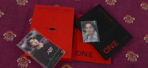 BTS MAP OF THE SOUL ON:E DVD photo review