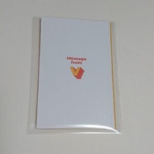 Official Butter Message Card- V