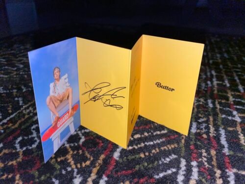 Official Butter Message Card- V photo review