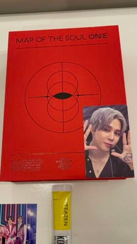 BTS MAP OF THE SOUL ON:E DVD photo review