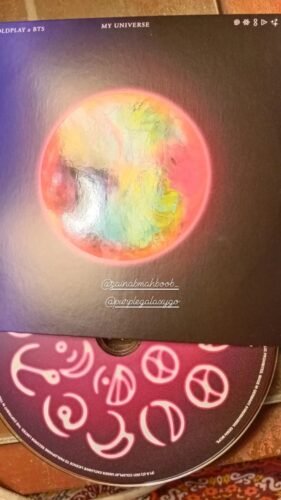 COLDPLAYxBTS-ALTERNATE CD SINGLE (EPIPHANE EDITION) photo review
