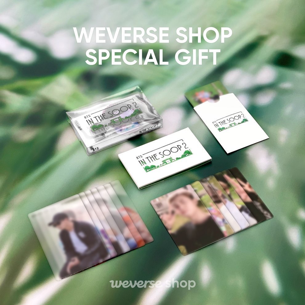 BTS IN THE SOOP S2- Special Photocards