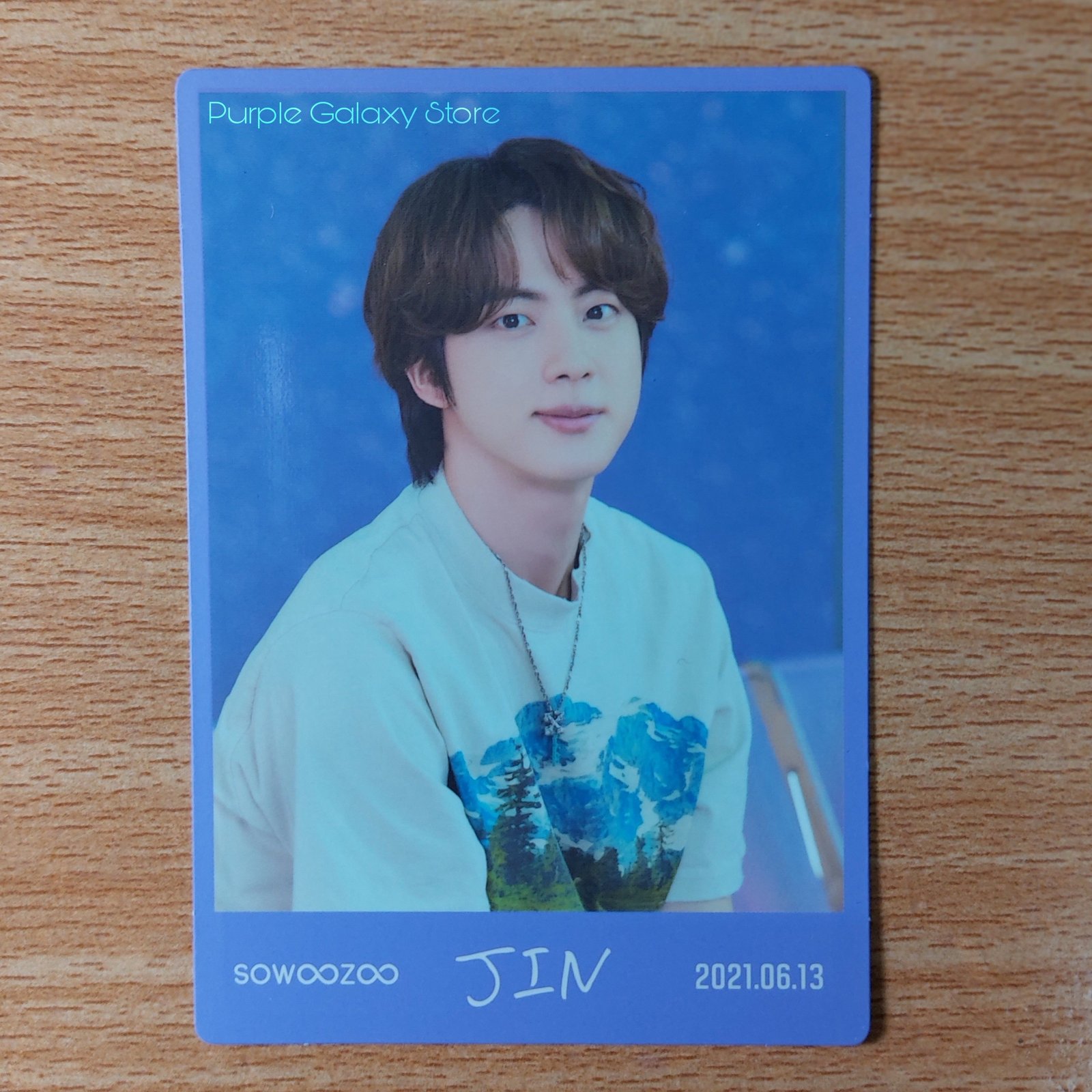 Official Sowoozoo Mini PC- JIN Message Card