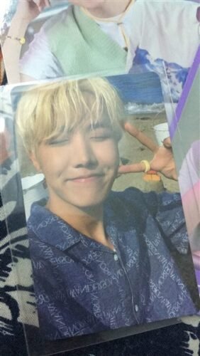 Official Butter Album PC- Peaches Ver. JHOPE photo review