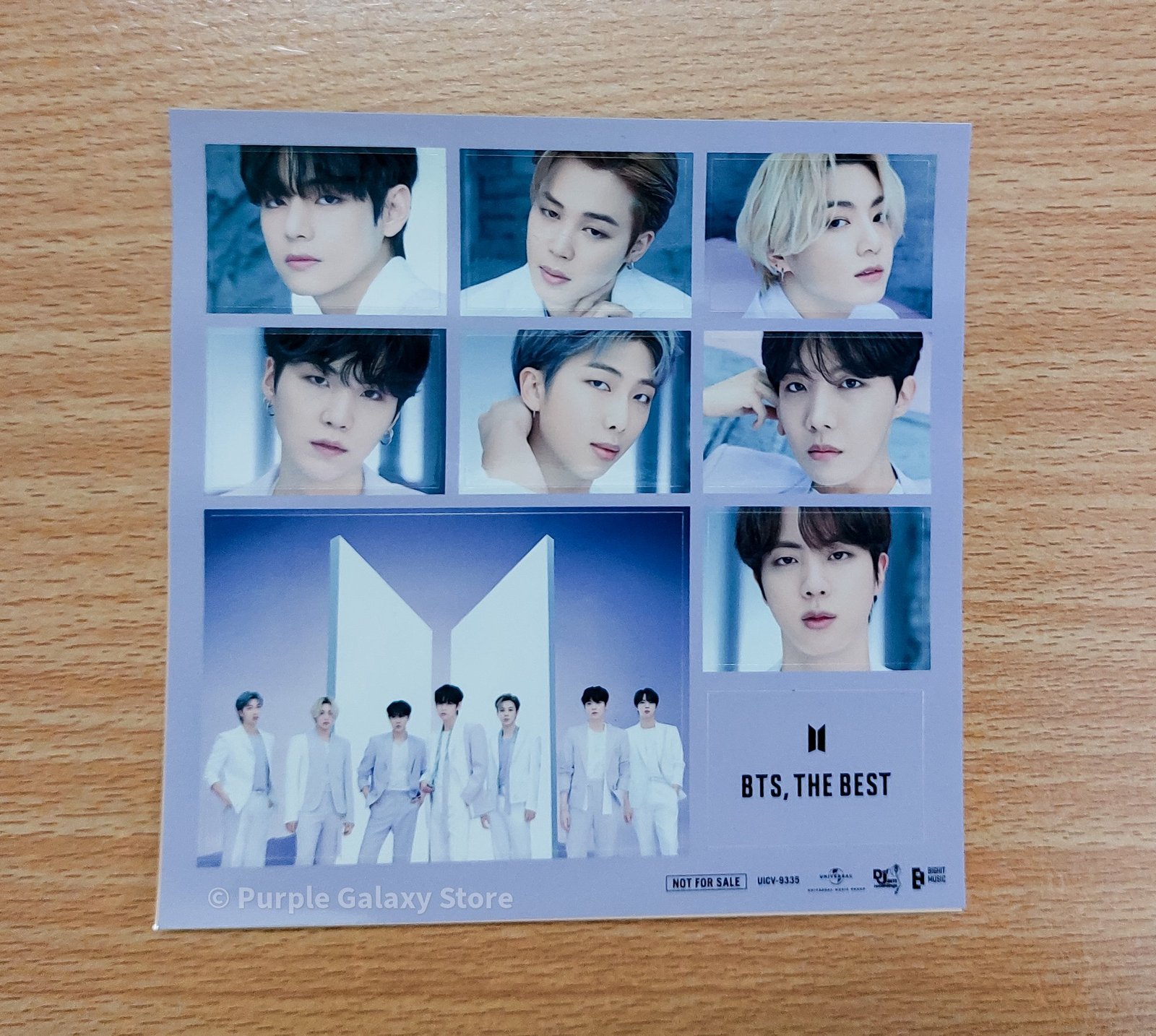 BTS THE BEST Official Stickers Set