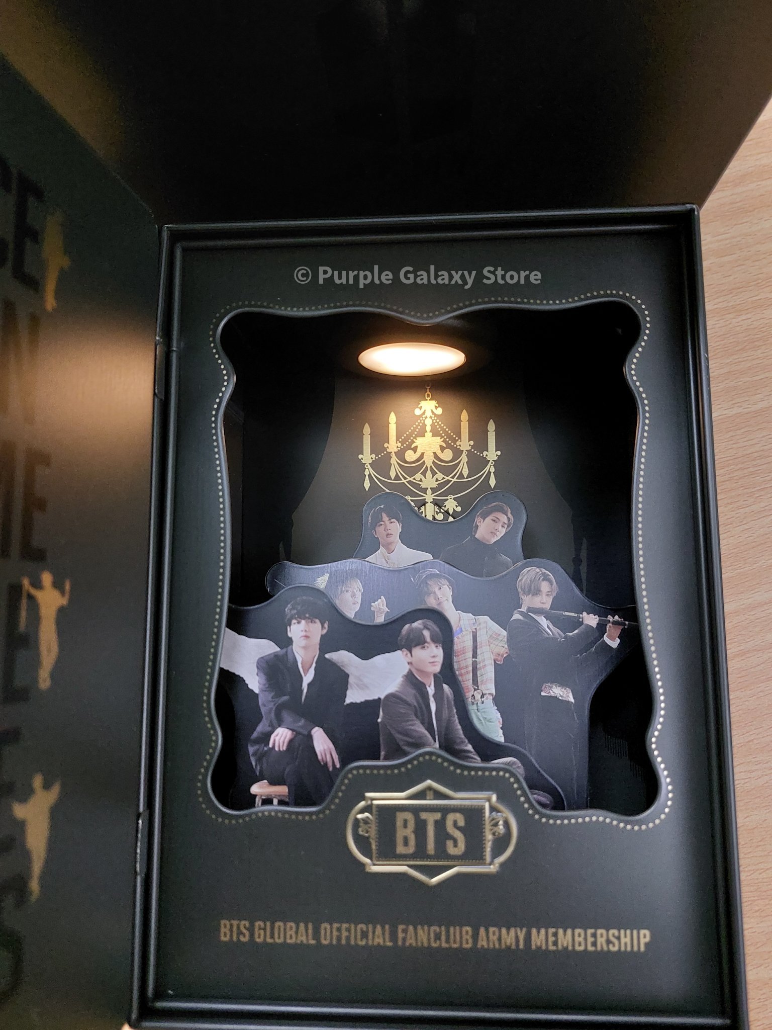 BTS 7th Army Membership Kit- Book Lamp - Image 2