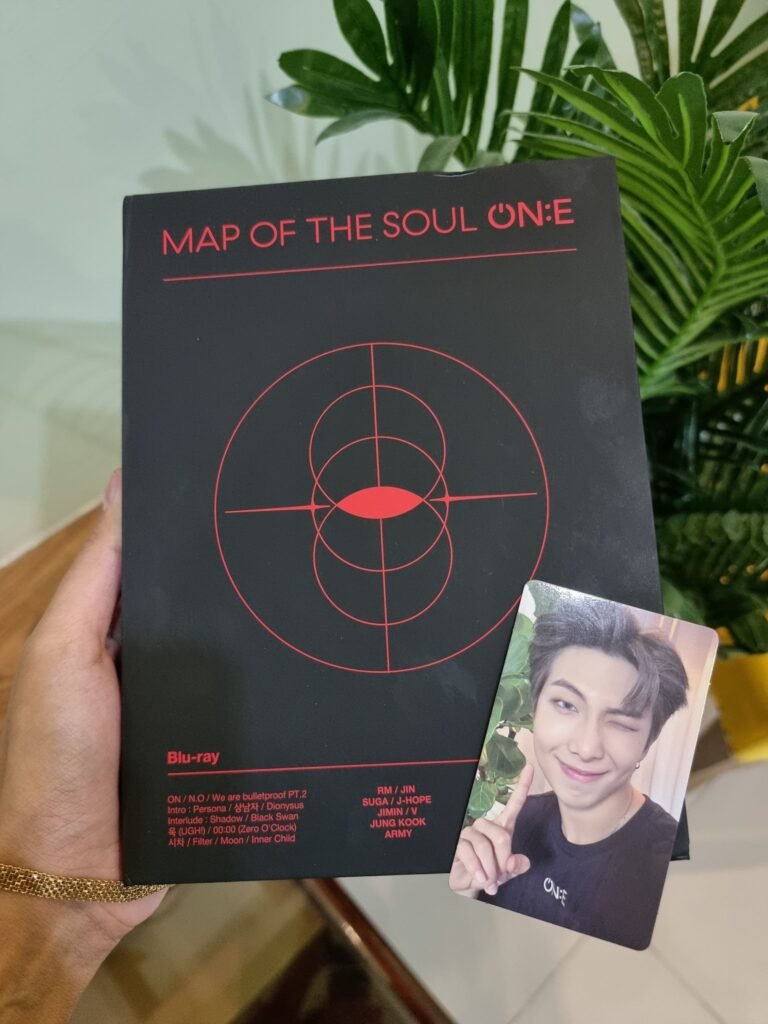 BTS MAP OF THE SOUL ON:E BLURAY photo review