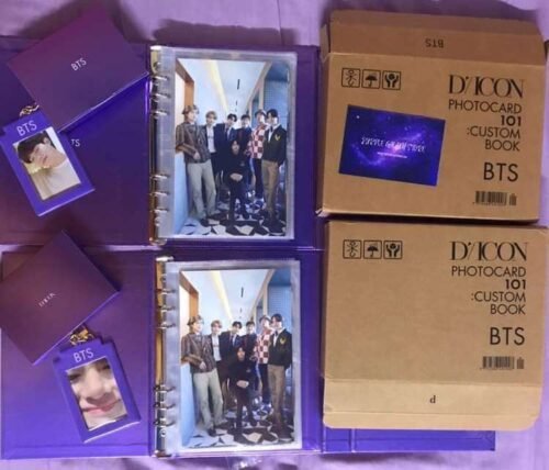 BTS DICON Photocard 101 Custom Book photo review