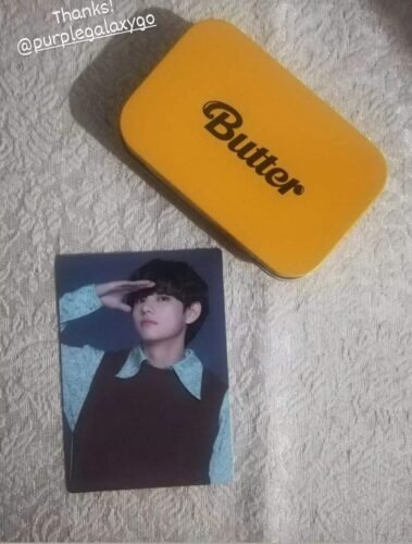 BTS Butter POB Tin Case photo review