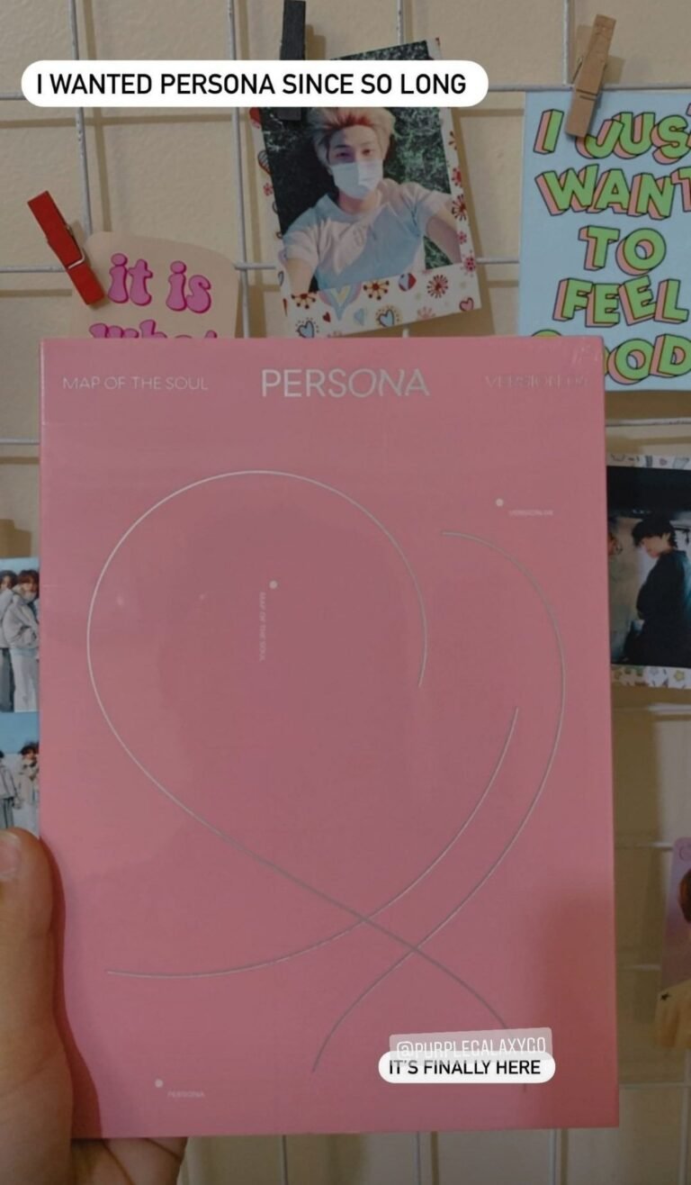 BTS Album MAP OF THE SOUL : PERSONA photo review
