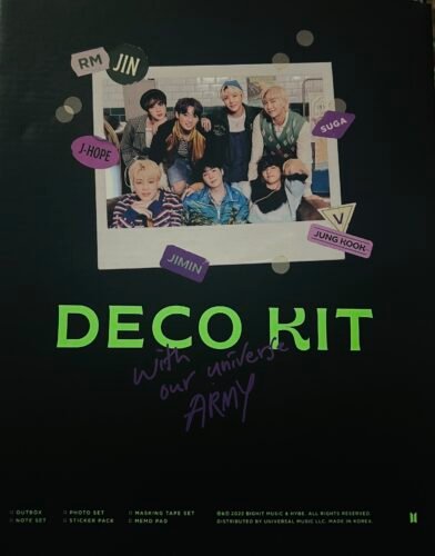 BTS Deco Kit photo review
