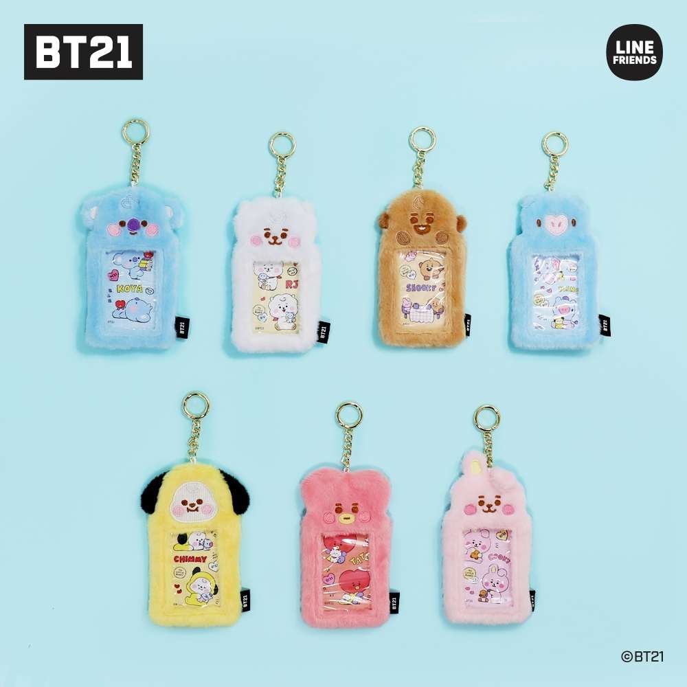 Official BT21 Fuwa Fuwa Photocard Holder