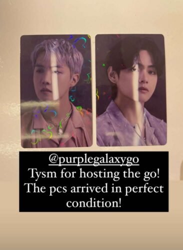 BTS Proof JPFC Pre-order Benefit [Split GO] photo review