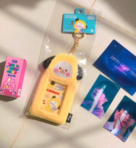 Official BT21 Fuwa Fuwa Photocard Holder photo review