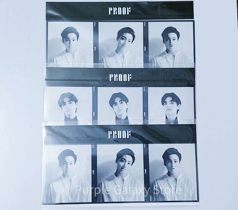 BTS Proof Weverse POB-Triptych Photo